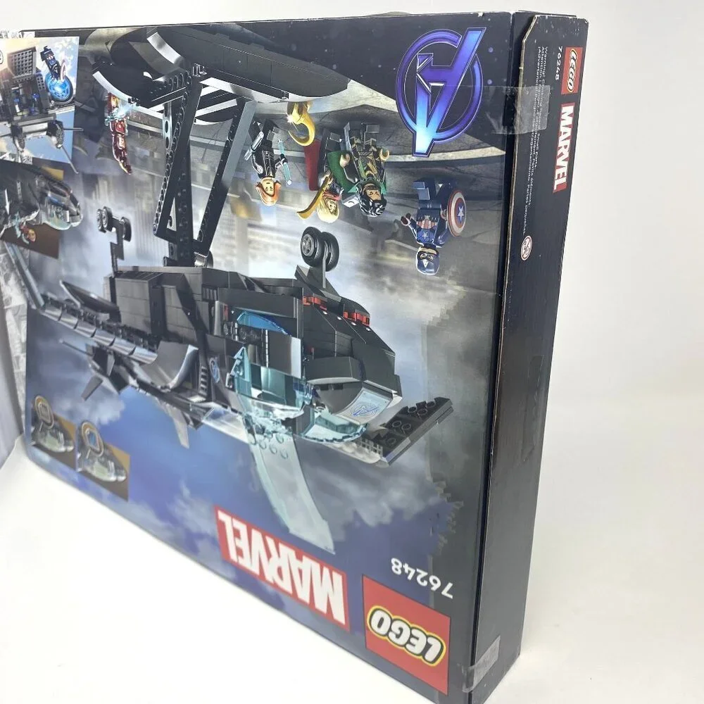LEGO Marvel The Avengers Quinjet 76248 Spaceship Minifigures Infinity Saga NEW - Picture 10 of 10